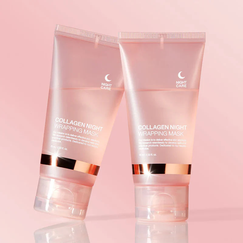 GlameSkin™ Kollagen Nattmask